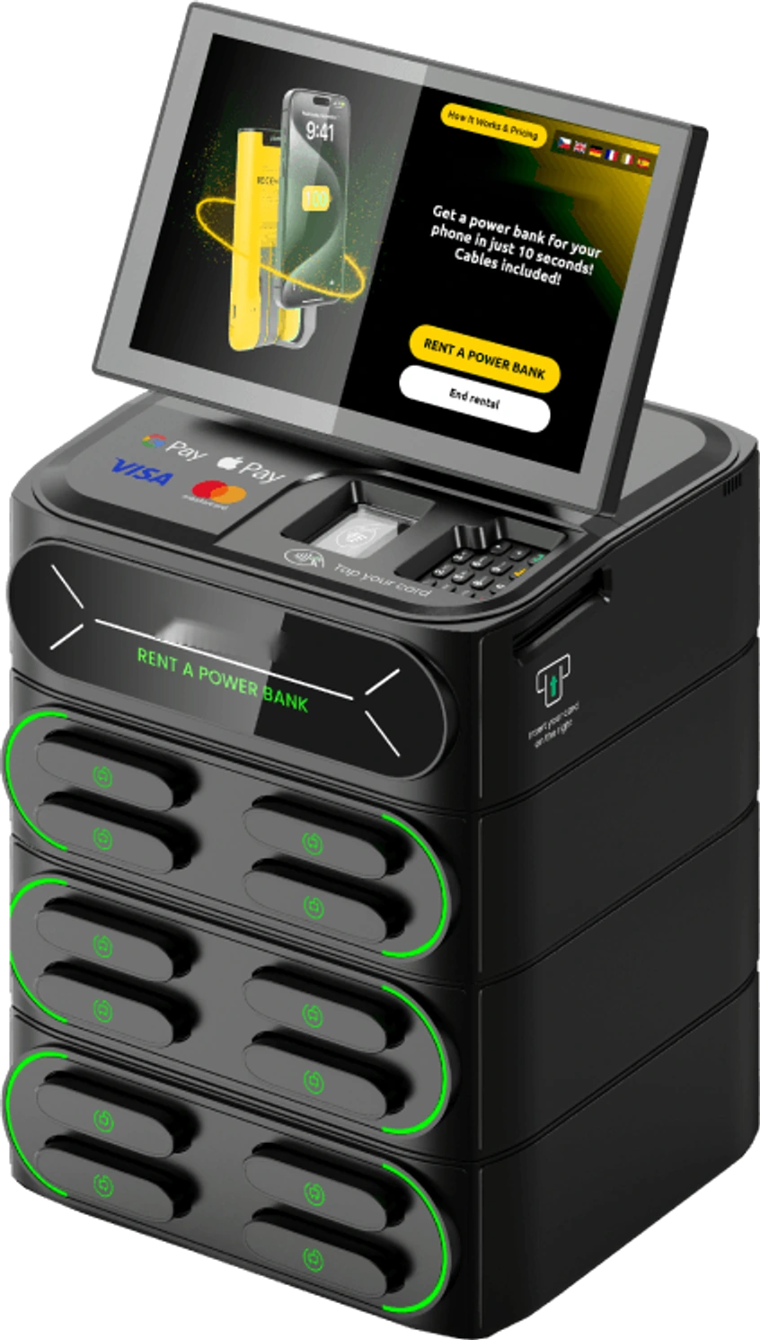 Business Station 12 batteries